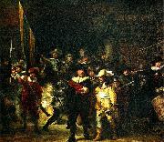 REMBRANDT Harmenszoon van Rijn nattvakten oil on canvas